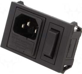BULGIN Connector: AC supply | socket