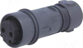 BULGIN Connector: circular | plug |