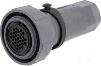 BULGIN Connector: circular | plug |