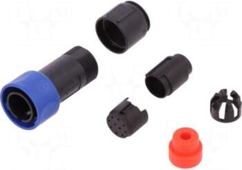 BULGIN Connector: circular | plug |