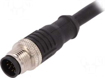 BULGIN Plug | M12 | PIN: