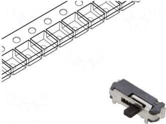 C&K Switch: slide | Pos: 2