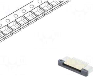 CONNFLY Connector: FFC (FPC) | horizontal