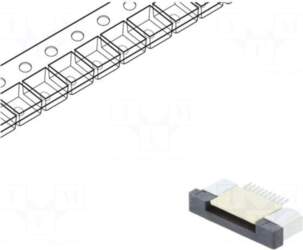 CONNFLY Connector: FFC (FPC) | horizontal