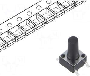 CONNFLY Microswitch TACT | SPST |