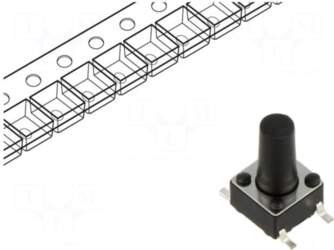 CONNFLY Microswitch TACT | SPST |