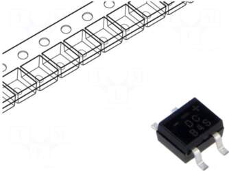 DC COMPONENTS Bridge rectifier: single-phase |