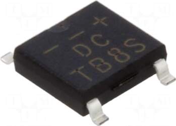 DC COMPONENTS Bridge rectifier: single-phase |