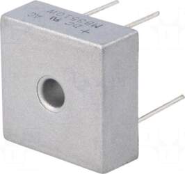 DC COMPONENTS Bridge rectifier: single-phase |