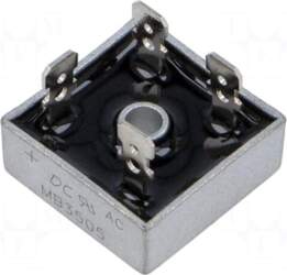 DC COMPONENTS Bridge rectifier: single-phase |