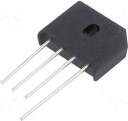 DC COMPONENTS Bridge rectifier: single-phase |