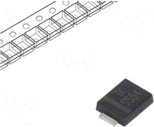 DC COMPONENTS Diode: Schottky rectifying |