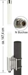 DELOCK Antenne LoRa     omnidir. N-Bu 8dBi