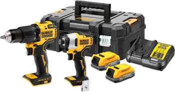 DeWALT POWERSTACK battery combo pack DCK2062E2T