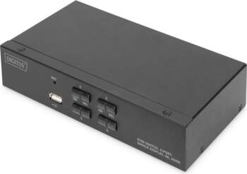 Digitus KVM Switch, 4 Port, Single