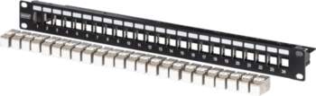 Digitus modular patch panel, 24-port, equipped