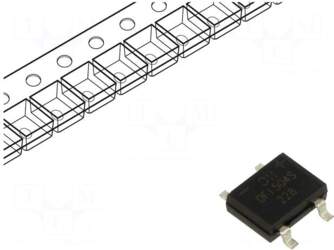DIODES INCORPORATED Bridge rectifier: single-phase |
