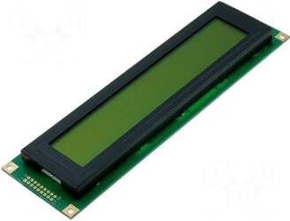 DISPLAY ELEKTRONIK Display: LCD | alphanumeric