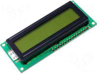 DISPLAY ELEKTRONIK Display: LCD | alphanumeric