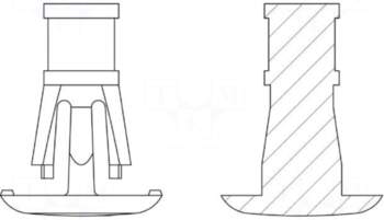 DREMEC Assembly stud | polyamide 66