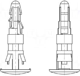 DREMEC Assembly stud | polyamide 66