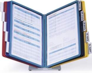 Durable VARIO document display carousel Desk