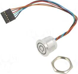 E-SWITCH Switch: capacitive | Pos: 2
