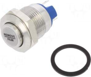 E-SWITCH Switch: vandal resistant | Pos:
