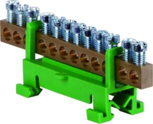 Earthing terminal PE 12