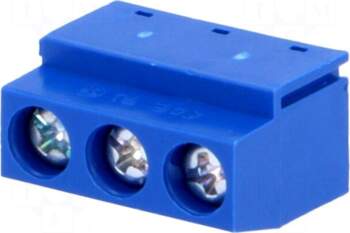 ECE PCB terminal block | angled