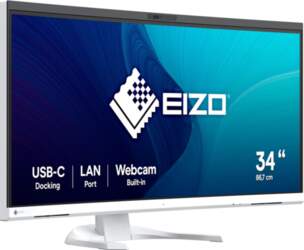 EIZO FlexScan EV3450XC-WT, LED monitor -