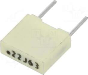 Electro Base Capacitor: polyester; 220nF; 40VAC