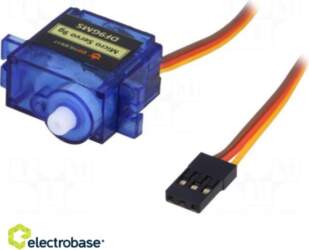 Electro Base Motor: servo; 4.8÷6VDC