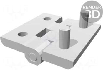 ELESA+GANTER Hinge | Width: 50mm |