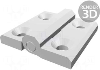 ELESA+GANTER Hinge | Width: 60mm |