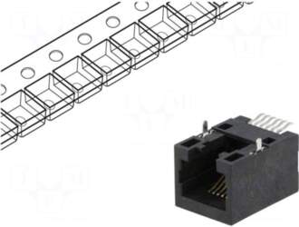 ENCITECH Socket | RJ12 | PIN: