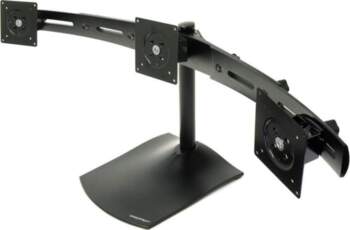 Ergotron DS100 monitor stand, silver
