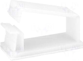 FIX&FASTEN Self-adhesive cable holder | polyamide