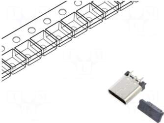 GCT Connector: USB C | socket