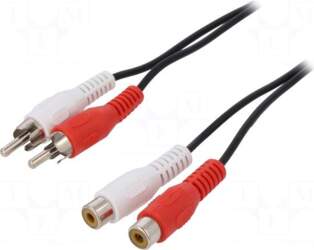 Goobay Cable | RCA socket x2