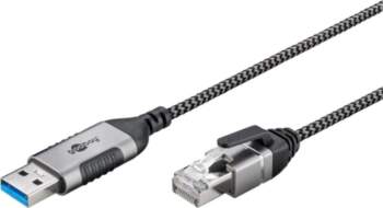 Goobay Ethernet adapter cable USB-A 3