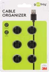 Goobay Set of clips | black