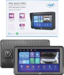 GPS navigation system with built-in DVR