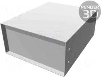 HAMMOND Enclosure: with panel | vented