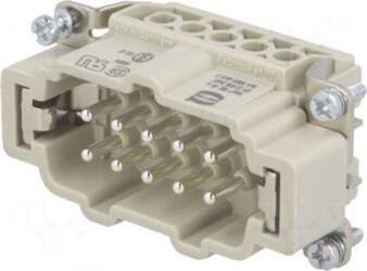 HARTING Connector: rectangular | male |