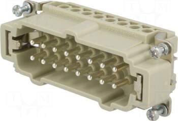 HARTING Connector: rectangular | male |
