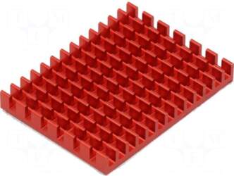 Heatsink: extruded | grilled | Raspberry