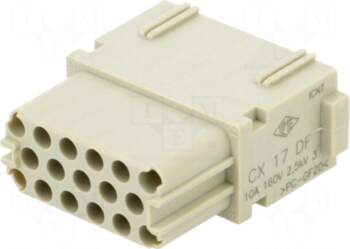 ILME Connector: HDC | contact insert