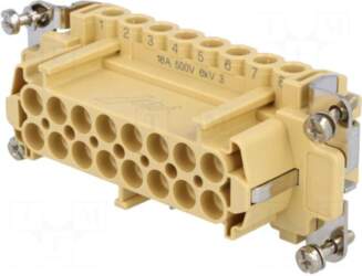 ILME Connector: rectangular | female |