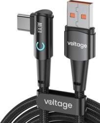 Kabel USB-A / USB-C kątowy Voltage